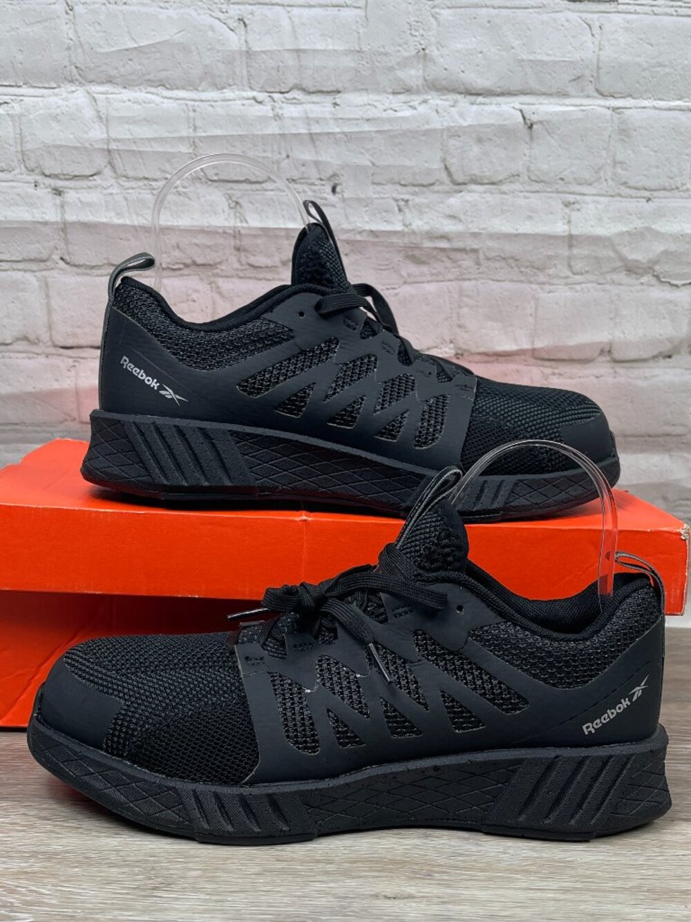 Reebok Fushion Flexweave Athletic Composite Safety Toe Work Shoe M SZ6.5 WSZ 8.5